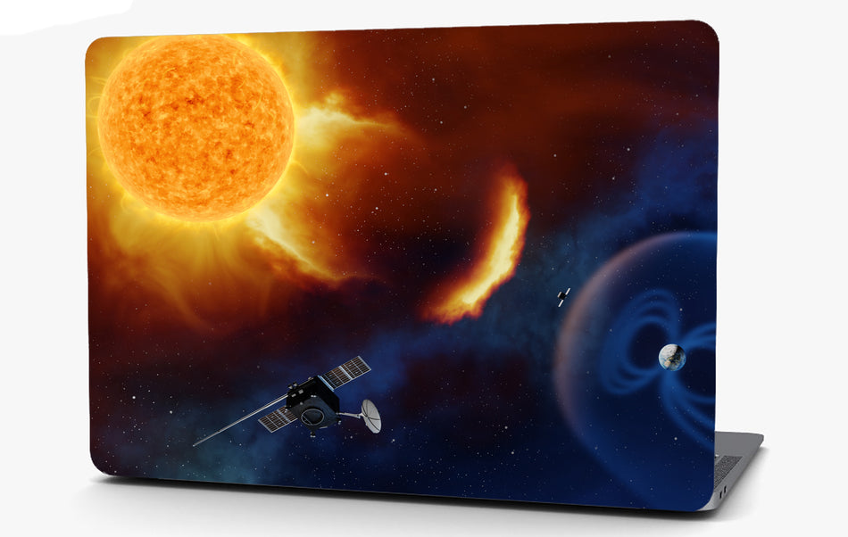 Sun in Space Vinyl Laptop Computer Skin Sticker Decal Wrap Macbook Various Sizes