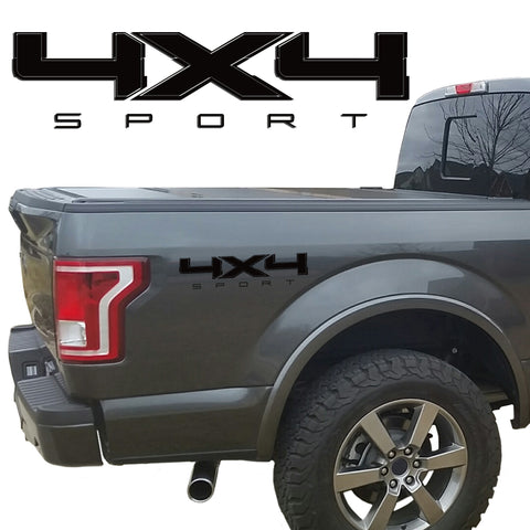 4X4 SPORT BEDSIDE VINYL DECAL FIT FORD TRUCKS 2008-2017 F150 F250 SUPER DUTY 0003