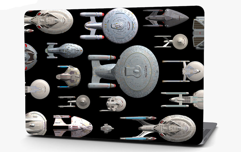 Star Trek Vinyl Laptop Computer Skin Sticker Decal Wrap Macbook Various Sizes