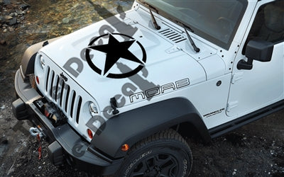 jeep hood decals custom
