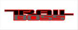 Trail Boss 3 color Vinyl Decal for Truck Bed Fits: GMC Chevrolet Silverado