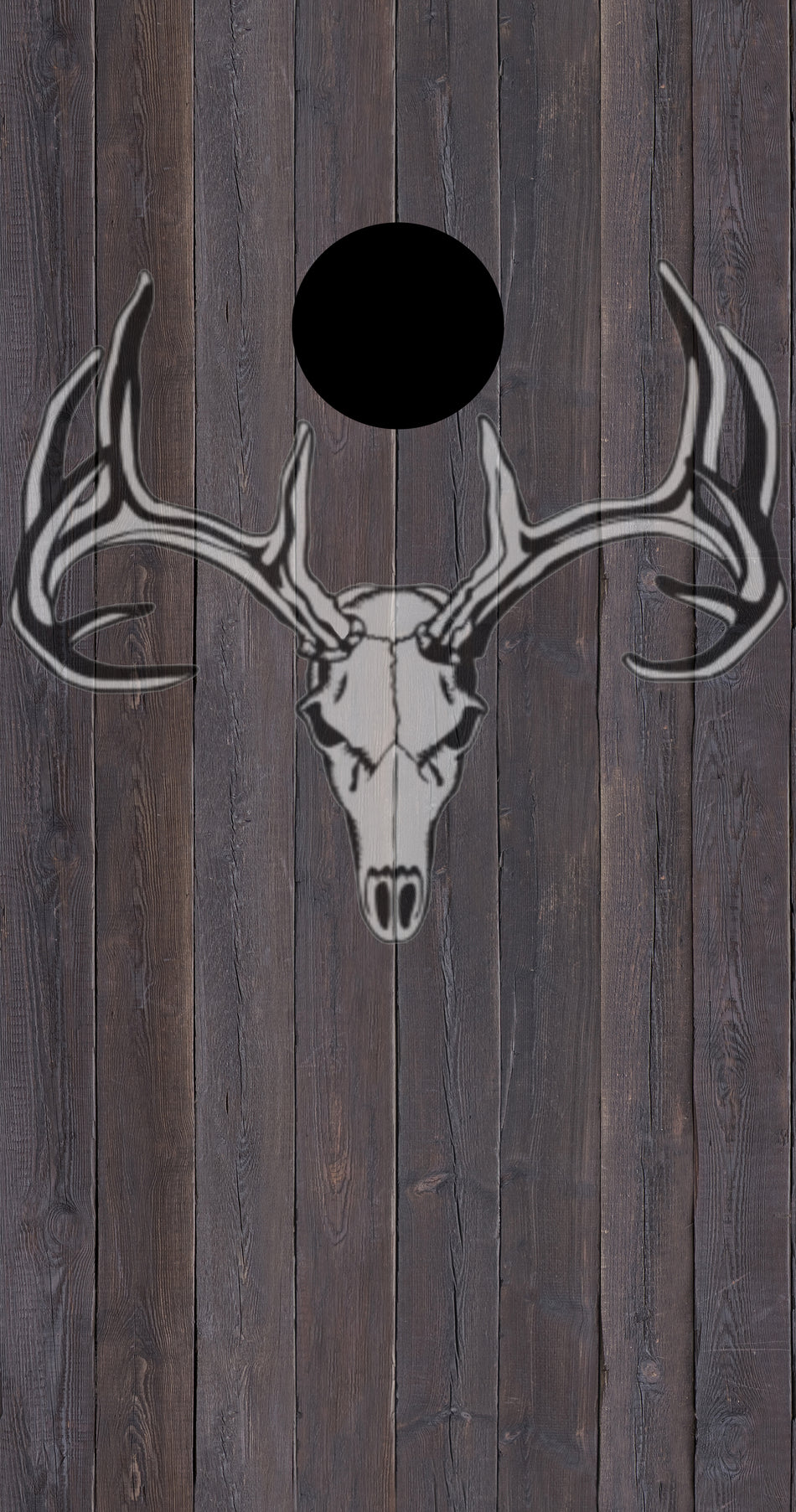 2 x Cornhole Board Bag Toss Vinyl Wrap Set-Hunting Deer Head Universal Fit Oracal 3M